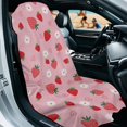 thumbnail image 3 of XYZCANDO Strawberry Garden Sweat Absorption Car Seat Cover Protector for Hiking Beach Gym, Sweat-Absorbent Sweatproof Seat Cover Towel, 3 of 11