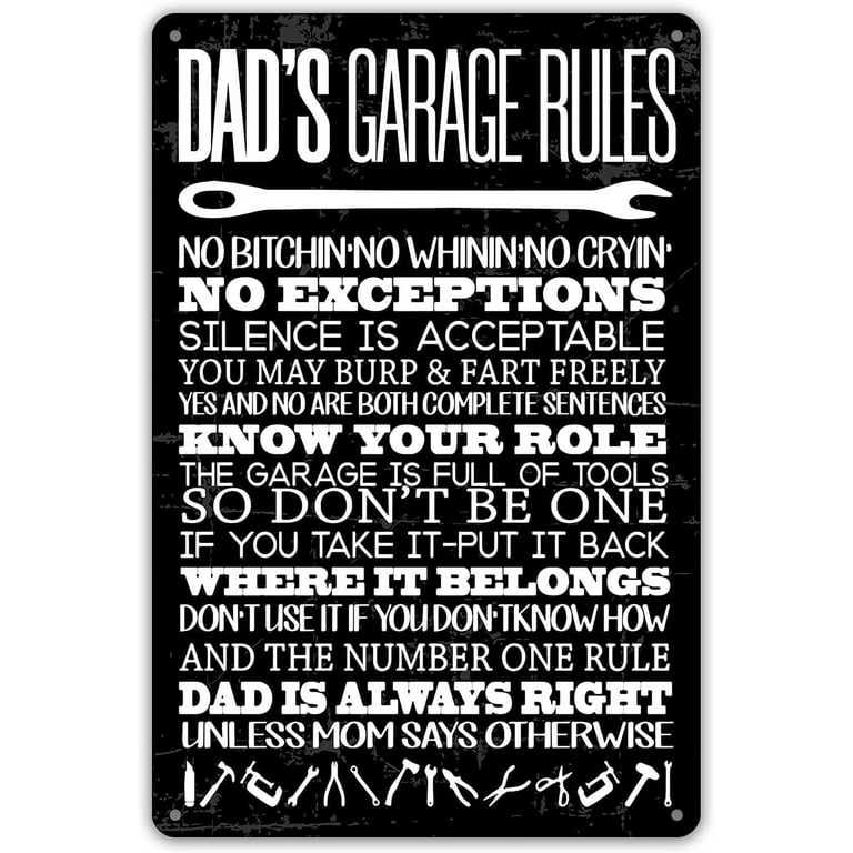 QIONGQI Things I Do in My Spare Time Tractors Metal Tin Sign Wall Decor Farm Tractor Driver Art Signs for Home Decor Gifts