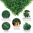 thumbnail image 4 of Muro VERDE PANEL DECORATIVO Arrayan Natural Follaje Artificial 8pz 50x50 2m2, 4 of 5
