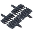 thumbnail image 5 of 2 juegos 50A 1000V 1 a 6 T conector de rama Panel Solar conector de rama conector fotovoltaico resistente al calor, 5 of 5