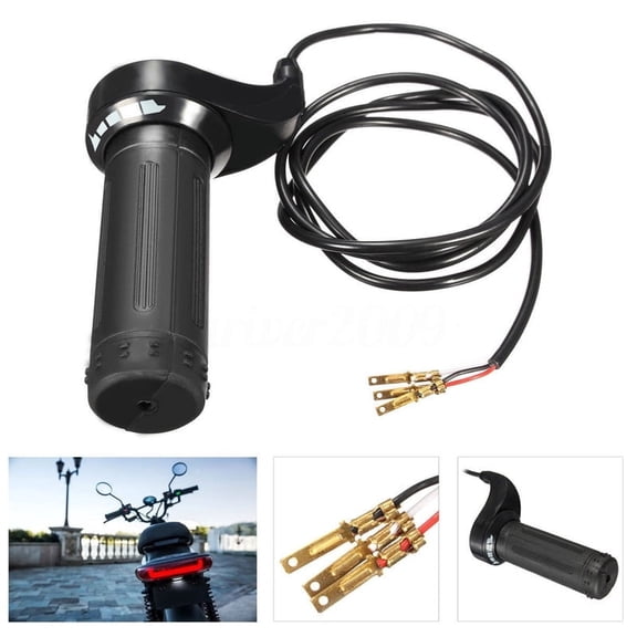 24V 36V 48V Electric Scooter Twist Throttle Grip Universal E-Bike Handlebar Control Replacement