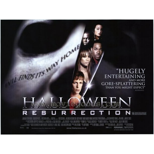 halloween resurrection movie poster halloween resurrection movie poster