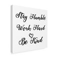 thumbnail image 2 of Trademark Fine Art 'Be Humble Stencil Quote' Canvas Art by Art Licensing Studio, 2 of 3