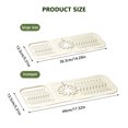 thumbnail image 3 of Clearance New Kitchen Sink Faucet Mat, Silicone Drainage Mat Sink Tray, Sink Protector Kitchen Bathroom Sink Faucet Mat Protector Buy 2 get 10% off, 3 of 5