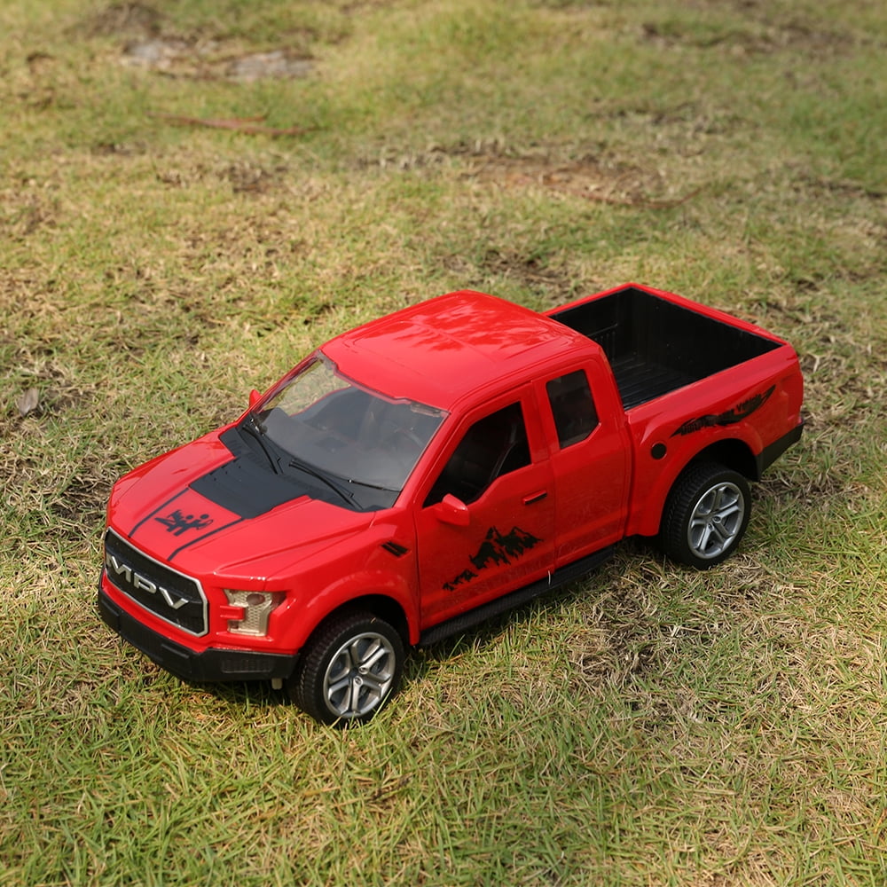 Remote Control Trucks 1: 12 Scale Off Road Vehicle 2WD Pick Up Truck with Lights and Sounds, Powerful RC Truck