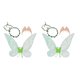 thumbnail image 4 of Jumpingount Hada elfo lindo encantador disfraz de Halloween ala de ángel vestido colorido de flores pendientes accesorios de fotografía para Verde 60*48cm 2Conjunto, 4 of 6