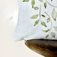 thumbnail image 2 of Silent Night Leaf Wreath | Throw Pillow | Christmas Pillow | Home Decor | Christmas Throw Pillows | Home Decor Modern | Farmhouse Decor, 2 of 6