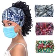 thumbnail image 5 of Diademas anchas anudadas, diademas elásticas para mujer, turbante de leopardo para entrenamiento, accesorios para el cabello para Yoga Jormftte CPB-DE-LYY713-6, 5 of 5
