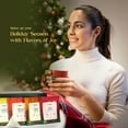 thumbnail image 5 of Teaniru, Assorted Holiday Tea Collection - Christmas Tea Sampler | 4 Holiday Green Tea | Holiday Tea for Detox, Energy, Immunity & Relaxation - Brew Hot or Iced | Christmas Tea Bags for All, 5 of 5