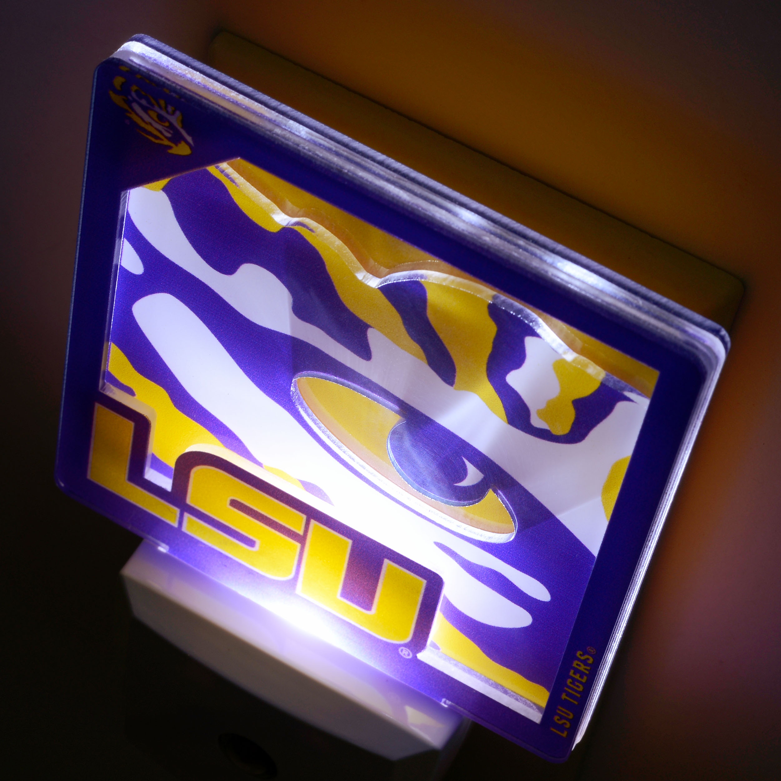 LSU Tigers Logo Series Nite Light
