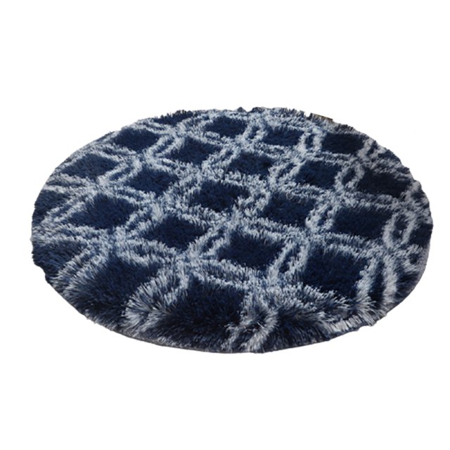 CAROOTU Tapis Rond Simple Doux Confortable Absorbant Antidérapant pour