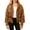 Khaki, variant on Girls Fringe Jackets Kids Cow Girl Western Tassels Motorcycle Cardigan Cropped Coats 5 14 Years