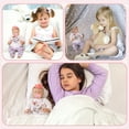 thumbnail image 7 of Reborn Baby Dolls Silicone Full Body, 17 inch Realistic Baby Doll for Toddlers 1-3,Silicone Baby Doll with Soft Body,Diaper, Soothe Toy, Pacifier Baby Doll Set for Daughter, Mother, Birthday Gifts, 7 of 7