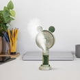 thumbnail image 6 of Handheld Mist Fan Portable Rechargeable Water Spray Cooling Fan 3 Speed Quiet Airflow USB Charging, Compact 90 Degree Tilt Personal Cooling Device, For Travel Home Office Beach Camping Use, 6 of 6