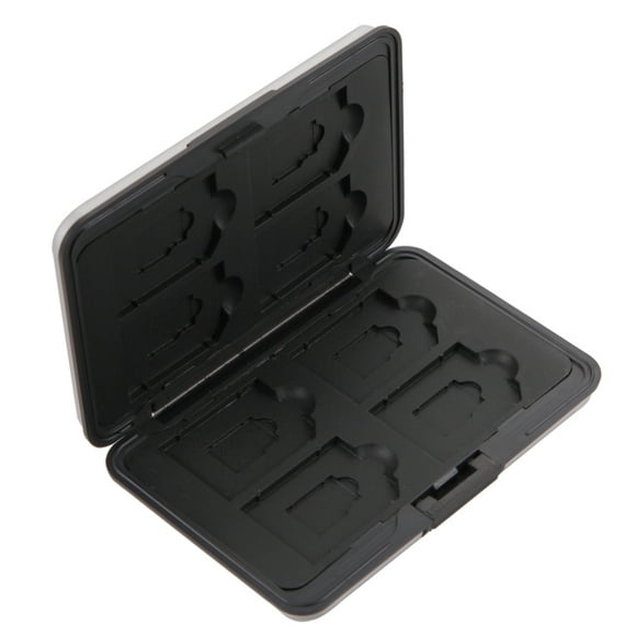 Peggybuy Memory Card Case Accessories Memory Card Storage Box Organizer for Micro SD SDXC