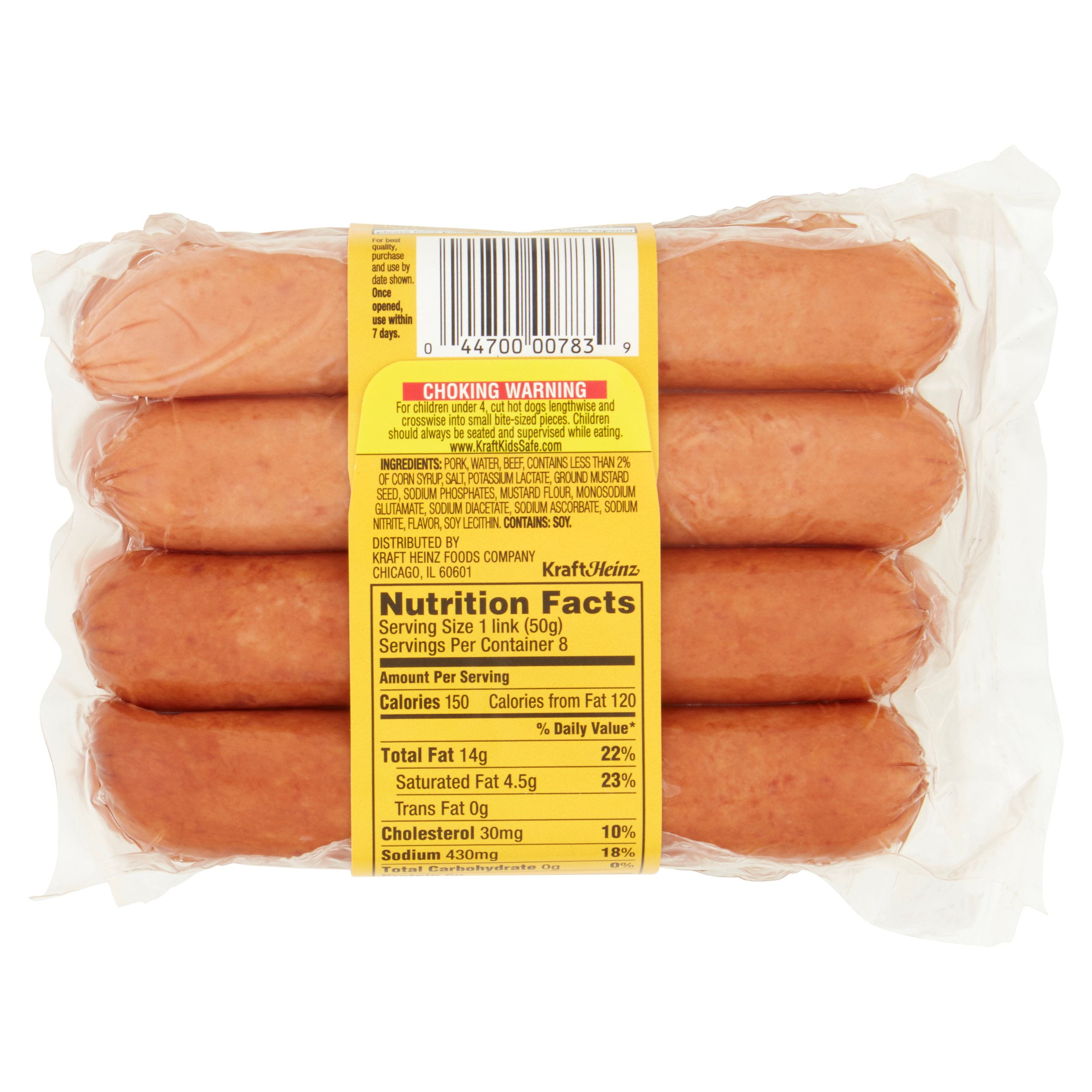 Oscar Mayer Smokies Hardwood Smoked Sausage 14 Oz Walmart within Nutrition Facts 711 Hot Dog