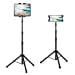 thumbnail image 2 of Raking Tablet Floor Stand, Height Adjustable Cellphone Floor Stand with 360Â°Rotating Tripod Mount, Compatible with iPhone iPad Mini/Air/Pro and All 5.5-12.9 Inch Devices, 2 of 4