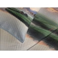 thumbnail image 4 of Ambesonne Fall Quilted Bedspread Set 3 Pcs, Idyllic Countryside View, Queen Size, Multicolor, 4 of 5
