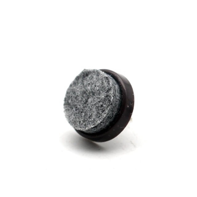Eigraketly Paquete de 10 muebles, de patas, mano de obra multiusos, artesanía de uñas para pies, cama, suministros para el hogar, almohadilla para Herramientas y ferretería Marrón 20mm Eigraketly TO009852-08
