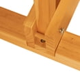 thumbnail image 5 of Room Divider Stand Honey 3 Panel, 5 of 7