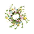 thumbnail image 4 of Corona de huevo de pascua para fondo de puerta novedoso pared decoración de la Pascua corona de flores para salón de dibujo celebración estacional, 4 of 7