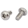thumbnail image 2 of Unique Bargains M2 x 4mm 304 Stainless Steel Torx Pan Head Screws Bolts Fasteners 40pcs, 2 of 5