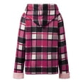 thumbnail image 5 of Women Lightweight Short Jacket Hooded Spring Fall Transitional Fashion, Cute Thin Coat Hot Pink, M, 5 of 6