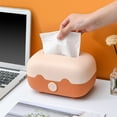 thumbnail image 2 of ChicYu Desktop Tissue Box Living Room Office Storage Tissue Holders for Storing Tissues in Home Living Room Office Car Decoration, 2 of 5