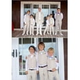 thumbnail image 4 of Boys Linen Suits slim fit kids suits 3 Pieces Jacket Vest Pant Beach Kids formal wedding tuxedos for boy, 4 of 7