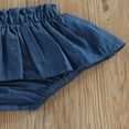 thumbnail image 4 of AMERTEER Shorts en Denim pour Bébé Plissés Unis Skorts d'Été pour Tout-Petit, 4 of 6