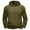 Army Green, variant on VBTAPA Mens Cotton Hooded T-shirt Long Sleeve Athletic Gym Workout Pullover Lightweight Athletic Hoodie Sweatshirts 2026 Army Green L