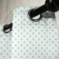 thumbnail image 2 of Ambesonne Green Grommet Curtain Single Panel, Pastel Polka Dots, 50"x60", Mint Green White, 2 of 5