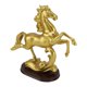 thumbnail image 1 of Estatua De Caballo Dorado De Diseño único, Figura Artística Para Oficina, Decoración De Gabinete De Vino, Duradera, 1 of 7