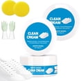 thumbnail image 1 of White Shoe Cleaner Cream,Rinse-Free White Shoe Clean Cream,Multi-functional Cleaning and Stain Removal Creams with Sponge (2), 1 of 8