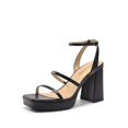 thumbnail image 1 of Sandalia DREAM PAIRS Tacones Plataforma 10 cm Taco Ancho Negro, 1 of 5