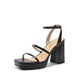 thumbnail image 1 of Sandalias con Plataforma y Tacón de 10 cm DREAM PAIRS Negras Talla 8, 1 of 5