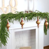 FeiFu Christmas Wooden Christmas Tree Decorations Star Hanging Ornaments Natural Wood Style Decor for Christmas Tree and Home Holiday Accents