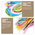 thumbnail image 5 of Soimiss 200Pcs PVC Cord Assorted Color Craft Trim Cord for DIY Bracelets and Keyrings, 5 of 7