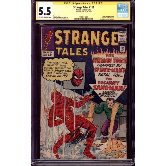 Strange Tales #115 - CGC 5.5 Comic Book