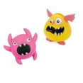 thumbnail image 6 of Cute Fun Latex Dog Toys Screaming Little Monster or Pink Haired Monster Squeaker (5 Pink Haired Monsters), 6 of 7