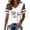 A1-White, variant on 4th of July T-Shirts for Women's Independence Day Patriotic Graphic Summer Print V Neck Short Sleeve Casual Blouse Tee Pink M