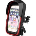 thumbnail image 1 of Support de téléphone pour vélo/vélo étanche, accessoires de vélo, sac de poignée de vélo rotatif à 360 °, support de téléphone pour vélo avec écran tactile sensible en TPU, 1 of 4
