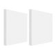 thumbnail image 1 of 2 bloques de láminas de espuma, tablero de espuma para manualidades y manualidades cortables de alta densidad para bricolaje Blanco 60x40x2cm, 1 of 9