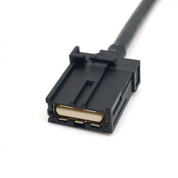 FVH High Speed HDMI 1.4 Type E Male to Type A Female Video Audio Cable 0.3m Automotive Connection System Grade Connector