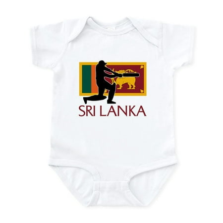 

CafePress - Sri Lanka Cricket Body Suit - Baby Light Bodysuit Size Newborn - 24 Months