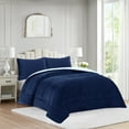 thumbnail image 2 of Soft Micromink Sherpa Comforter Set, 3-Piece Comforter Set – Fluffy Ultra Cozy, Warm, and Plush Reversible Comforter with 2 Pillowcase, Queen/King Size, 2 of 6
