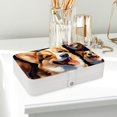 thumbnail image 6 of Corgi PU Leather Bracelet Holder Jewelry Organizer Box with Removable Compartment - Portable Organize Storage Case, 6 of 6