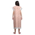 thumbnail image 4 of Moomaya WoMen's Short Sleeve Nightdress For Ladies Printed Cotton Nightwear, 4 of 6