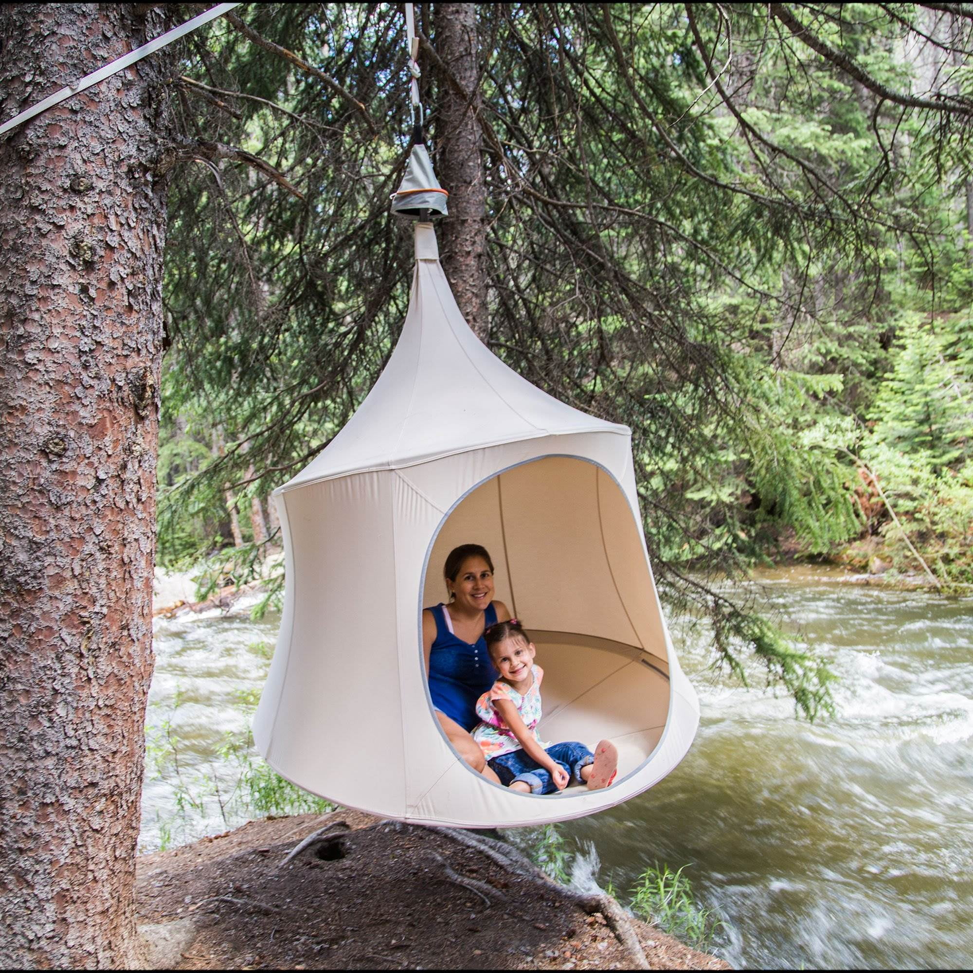 Swing Tree Pod Lounger With Stand Treepod Cabana Treepod Swing