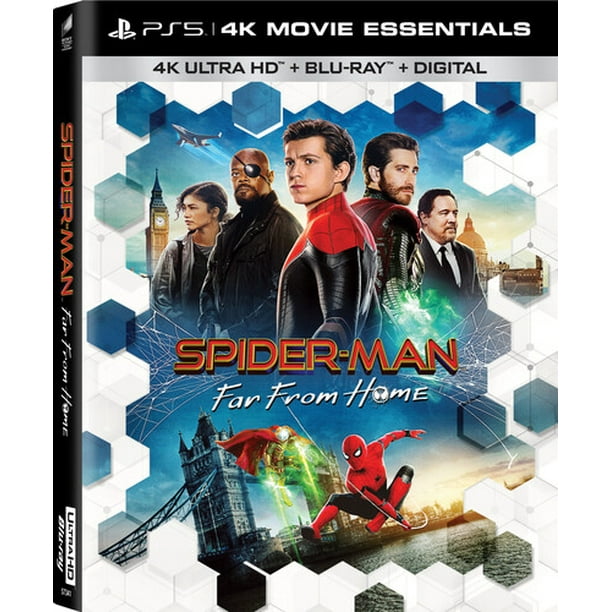 SpiderMan Far From Home (4K Ultra HD + Bluray) (Walmart Exclusive